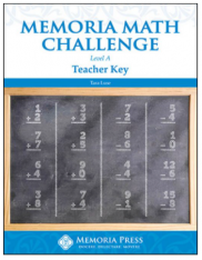 Memoria Math Challenge: Level A Teacher Key